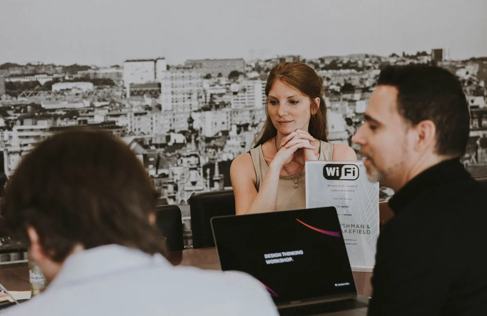 Photo lors d'un workshop design thinking