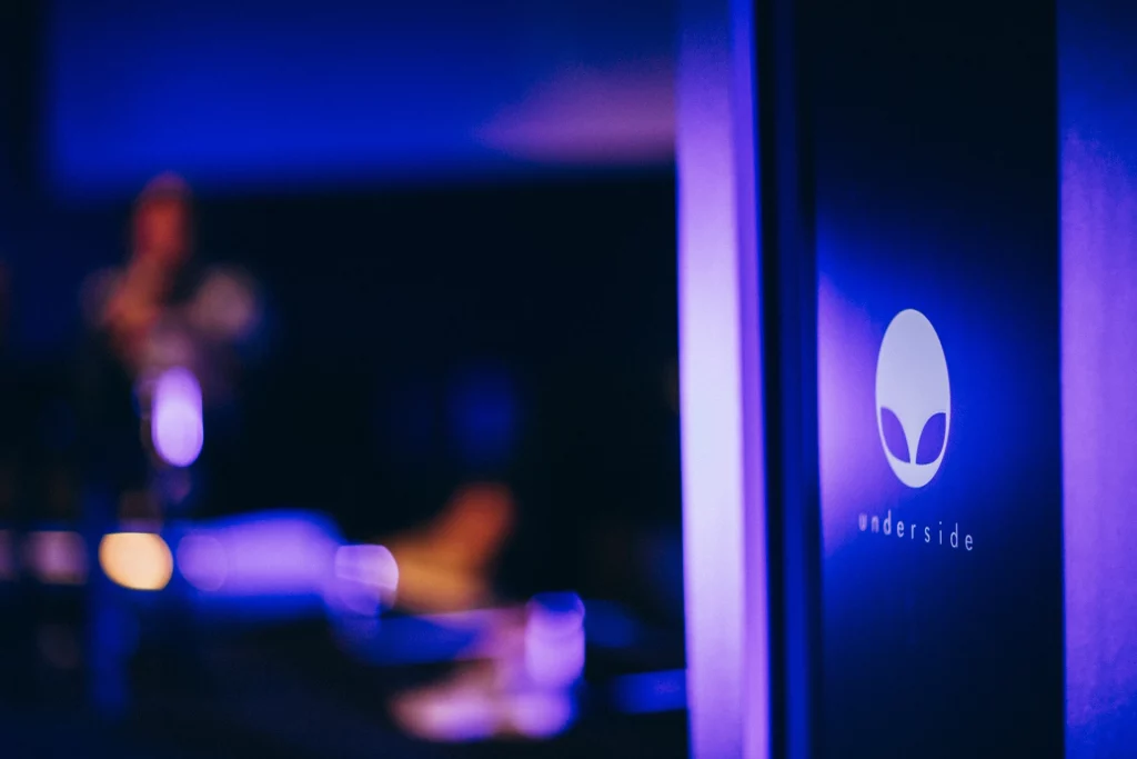 Photo d'un workshop organiser par underside autour des chatbots au kinepolis imagibraine