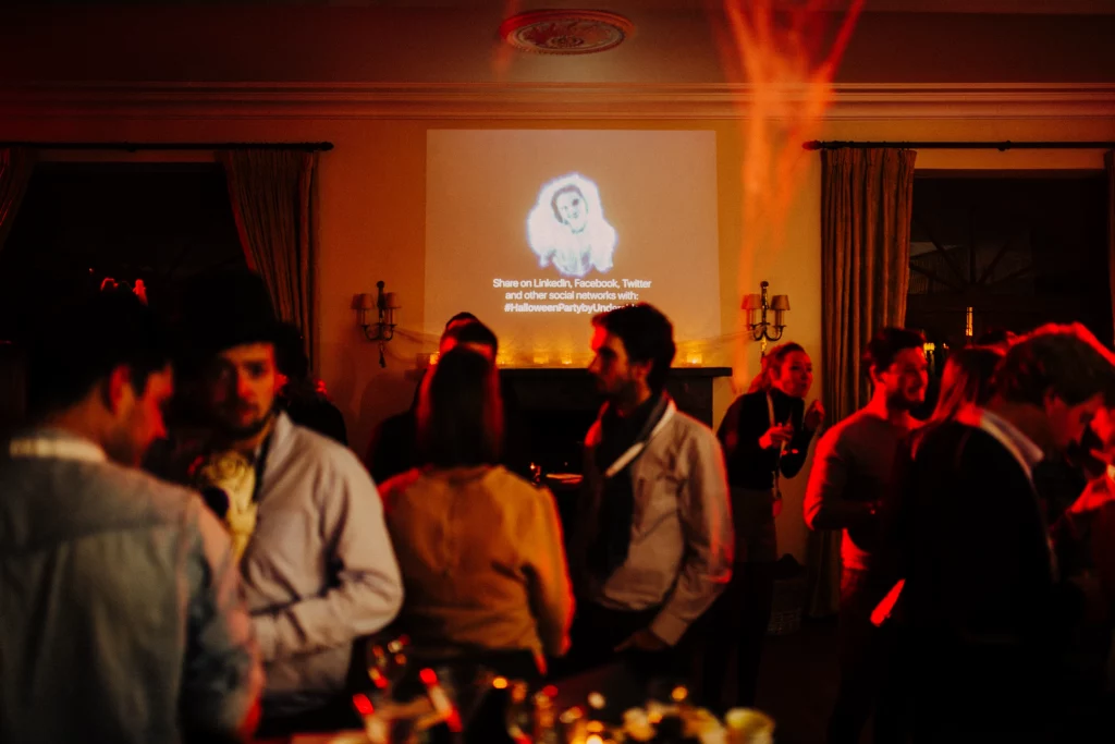 Photo d'une Halloween Party destinée aux entreprises organisé par Underside