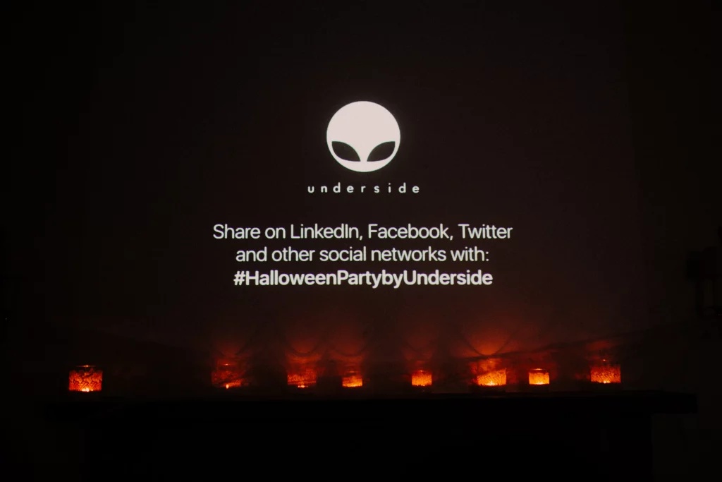 Photo d'une Halloween Party destinée aux entreprises organisé par Underside
