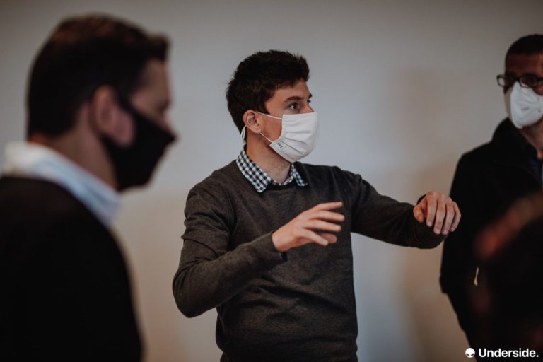 Photo durant un Workshop de Design Thinking