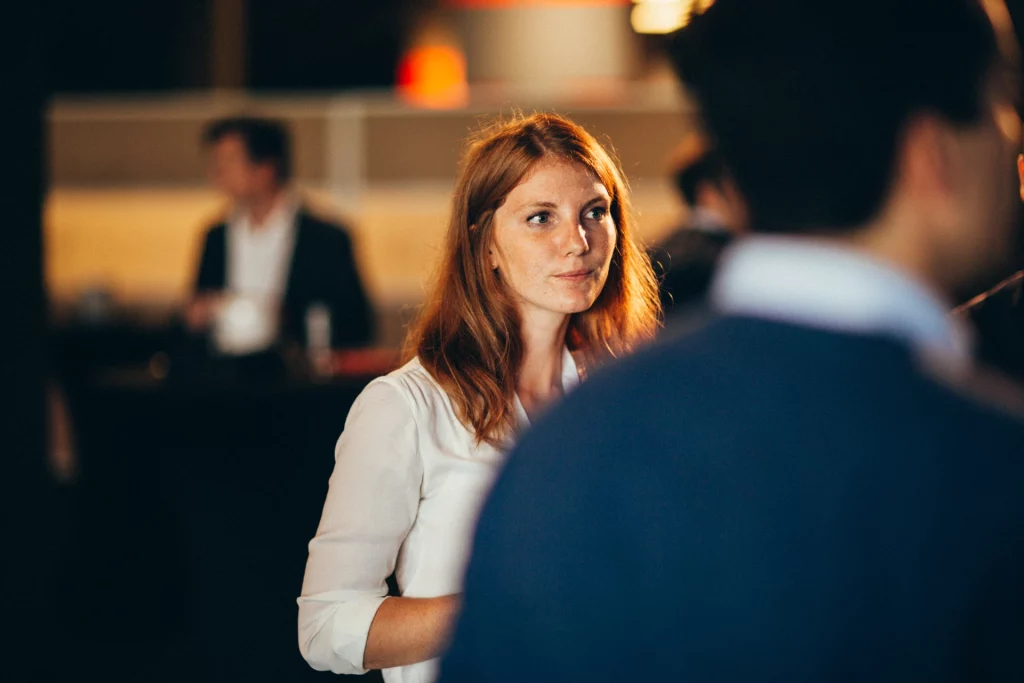 Photo d'un workshop organiser par underside autour des chatbots au kinepolis imagibraine