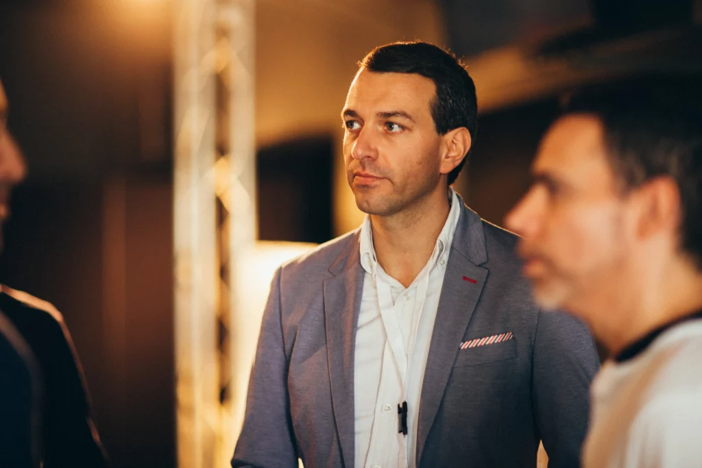 Photo d'un workshop organiser par underside autour des chatbots au kinepolis imagibraine