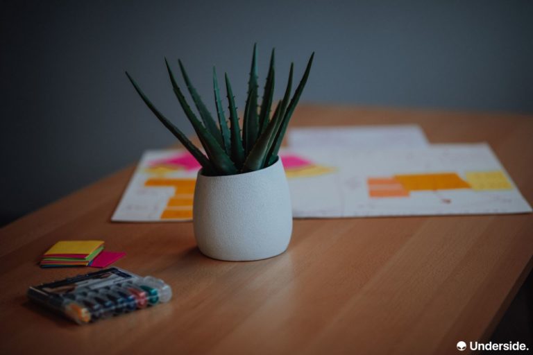 Photo durant un Workshop de Design Thinking