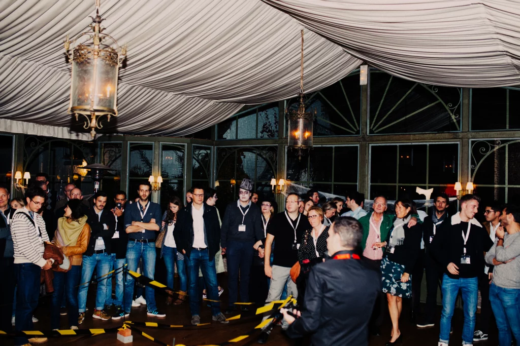 Photo d'une Halloween Party destinée aux entreprises organisé par Underside