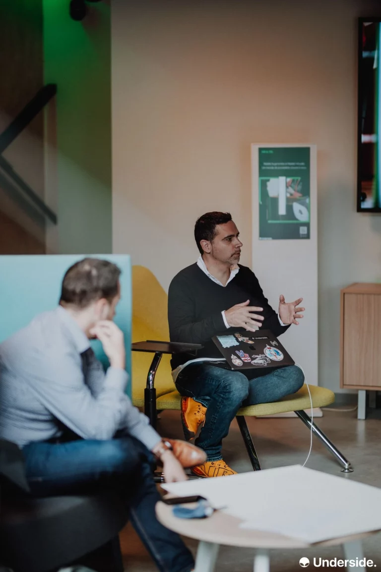 Photo durant un Workshop de Design Thinking