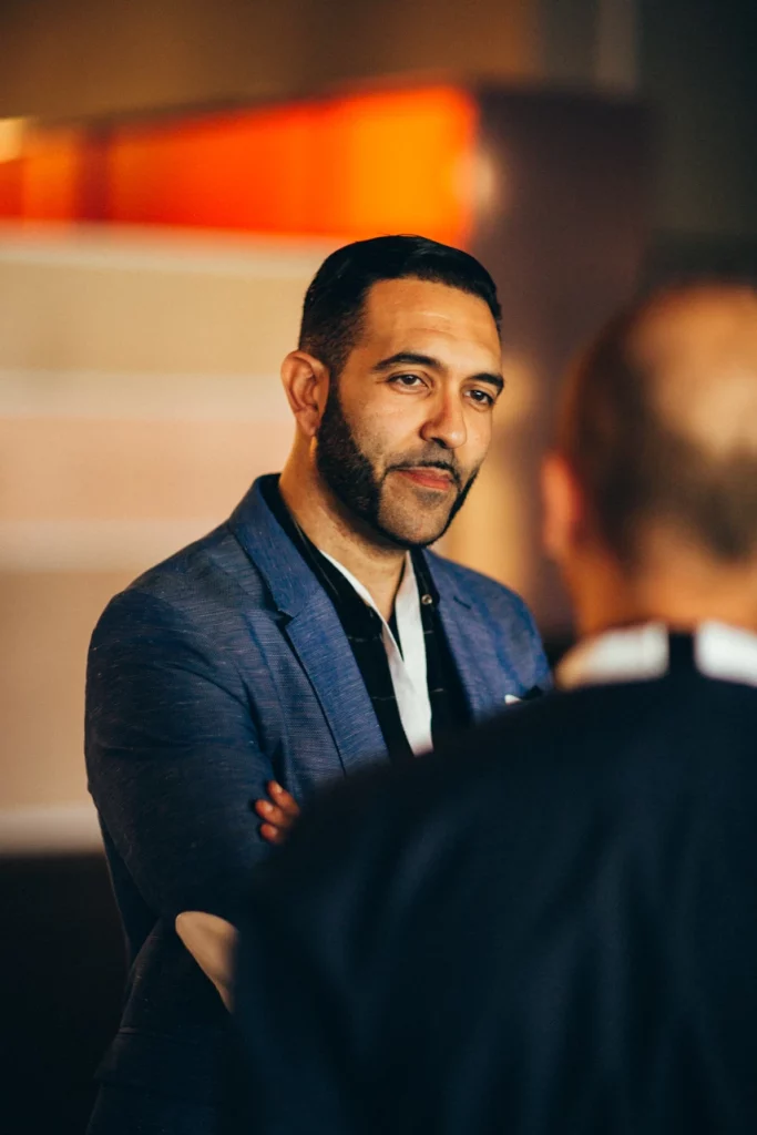 Photo d'un workshop organiser par underside autour des chatbots au kinepolis imagibraine