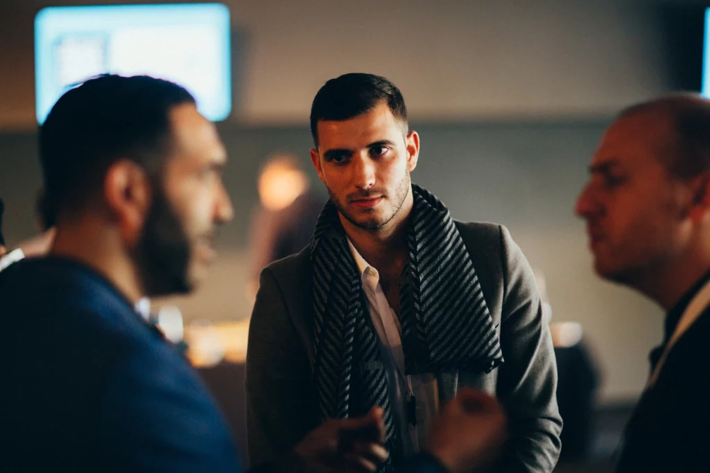 Photo d'un workshop organiser par underside autour des chatbots au kinepolis imagibraine