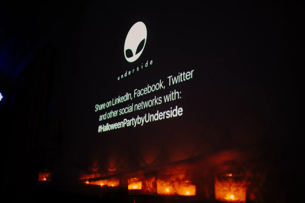 Photo d'une Halloween Party destinée aux entreprises organisé par Underside