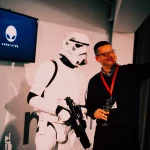 Photo de la sortie du dernier Star Wars sous le thème de le Réalité Augmentée par Underside