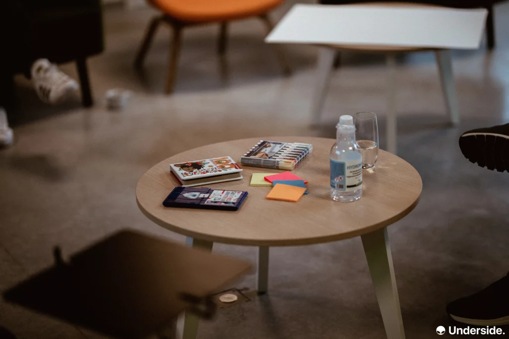 Photo lors d'un Workshop Design Thinking