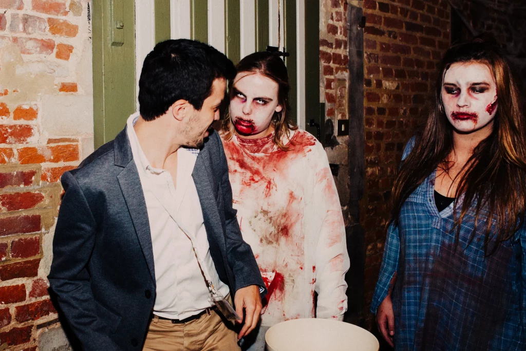 Photo d'une Halloween Party destinée aux entreprises organisé par Underside