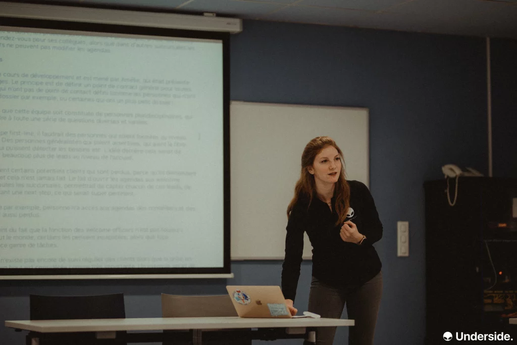 Photo durant un Workshop de Design Thinking