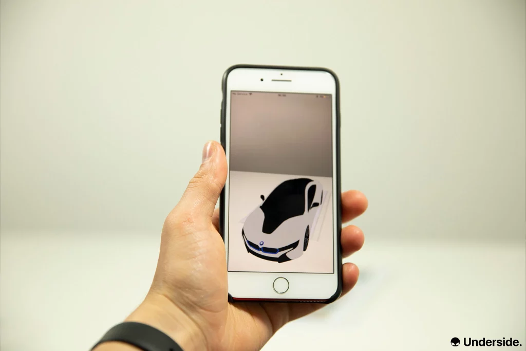 Réalité Augmenté voiture BMW