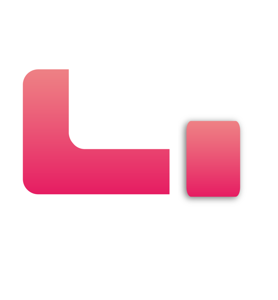 Illustrations de Display, ensemble des écrans proposer, ecran simple, multiple et totem. Avec des couleurs en rose degrarder